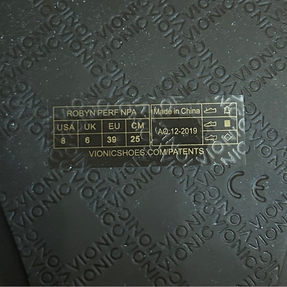 Vionic Robyn Perf Yellow Ballet Flats - Picture 7 of 7